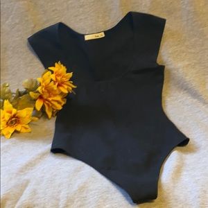 Wilfred free leotard/top thong style xs